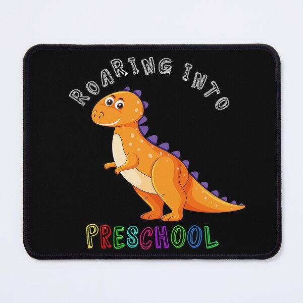 Item preview, Roaring Into Preschool Cute Orange Dinosaur with a spiky tail designed and sold by Olhado.