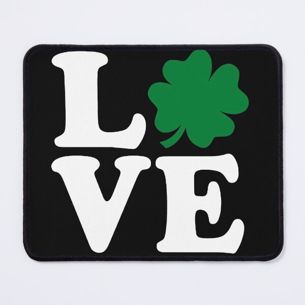 Item preview, St Patrick's Day LOVE Shamrock Irish designed and sold by livianasgifts.