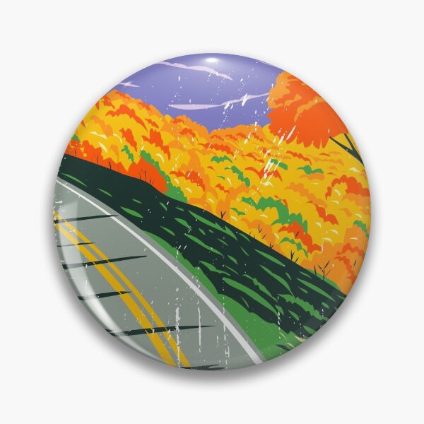 Item preview, Shenandoah National Park Skyline Drive Virginia Vintage designed and sold by KrisSidDesigns.