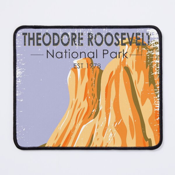 Item preview, Theodore Roosevelt National Park North Dakota Vintage designed and sold by KrisSidDesigns.