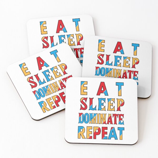 Item preview, Eat Sleep Dominate Repeat designed and sold by smartness-shop.