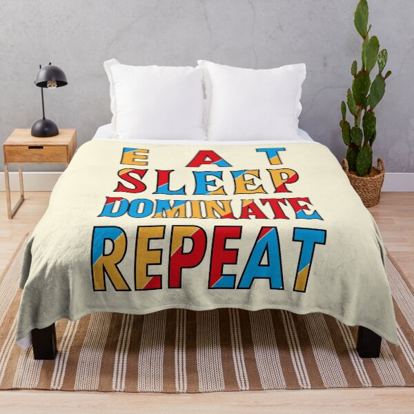Item preview, Eat Sleep Dominate Repeat designed and sold by smartness-shop.