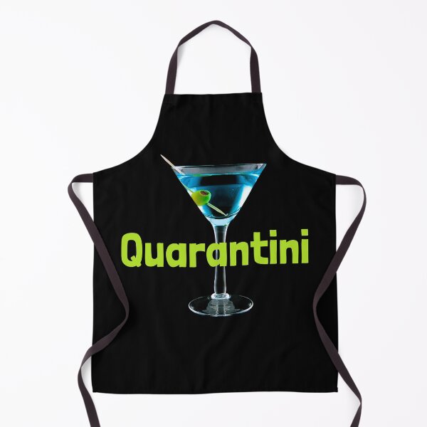 Item preview, Quarantini Modern Social Distancing Pandemic Design designed and sold by EarthArtDesigns.