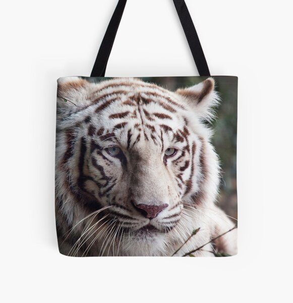 Image Of A White Bengal Tiger Cap for Sale by uncleteds