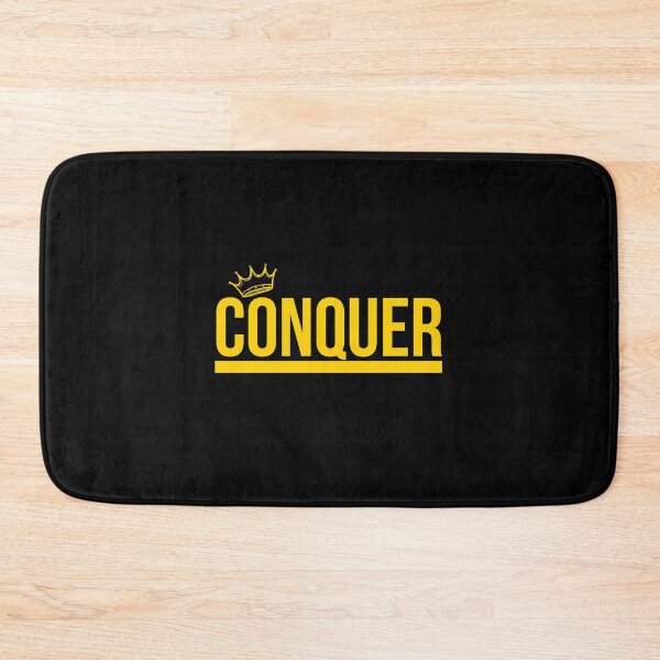 Item preview, Conquer quote designed and sold by HaHaProductions.