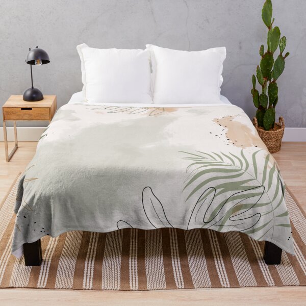 Item preview, Beige leafy watercolor background vector designed and sold by sirineab.