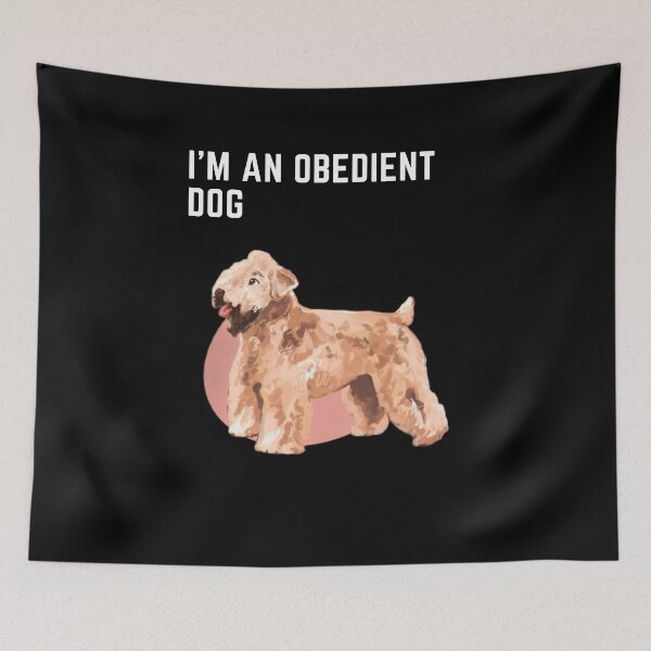 Item preview, obedient dog shirt designed and sold by behappy744.