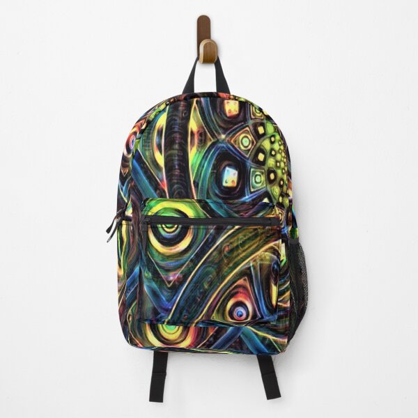 Item preview, trippy energetic geometry pattern designed and sold by BelAnnGrey.