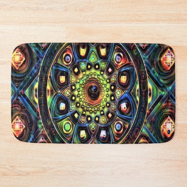 Item preview, trippy energetic geometry pattern designed and sold by BelAnnGrey.