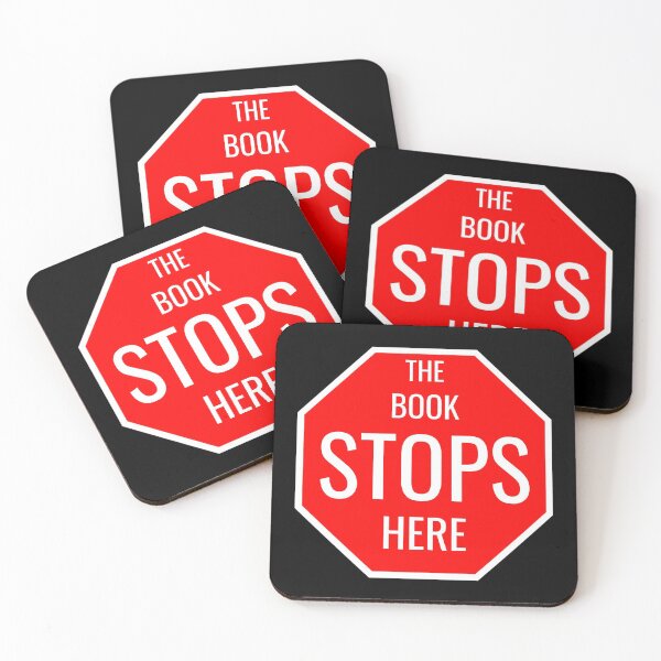 Item preview, The Book Stops Here designed and sold by Einstein12345.