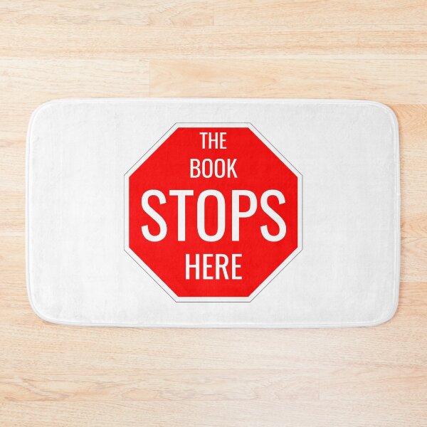 Item preview, The Book Stops Here designed and sold by Einstein12345.