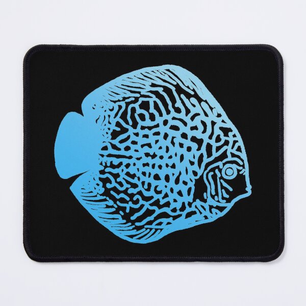 Item preview, Light Blue Discus Fish designed and sold by CaptinAubs.