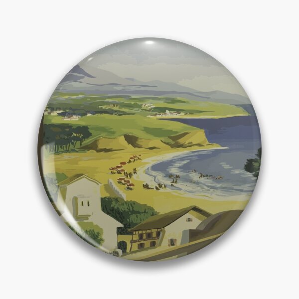 Item preview, Visit France Basque Coast Postcard designed and sold by xostarboyxo.