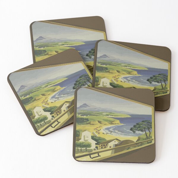 Item preview, Visit France Basque Coast Postcard designed and sold by xostarboyxo.