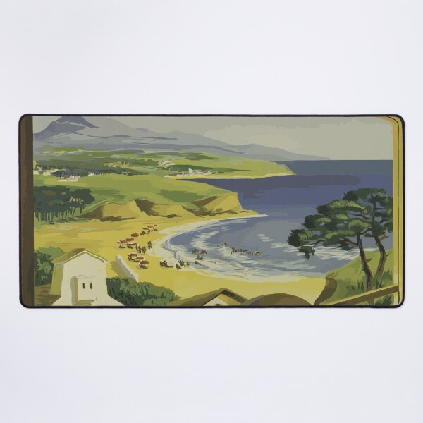 Item preview, Visit France Basque Coast Postcard designed and sold by xostarboyxo.