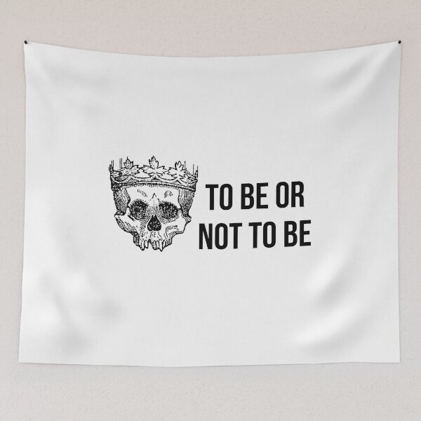 Item preview, Cita de Shakespeare de Hamlet: ser o no ser designed and sold by violet-hope.