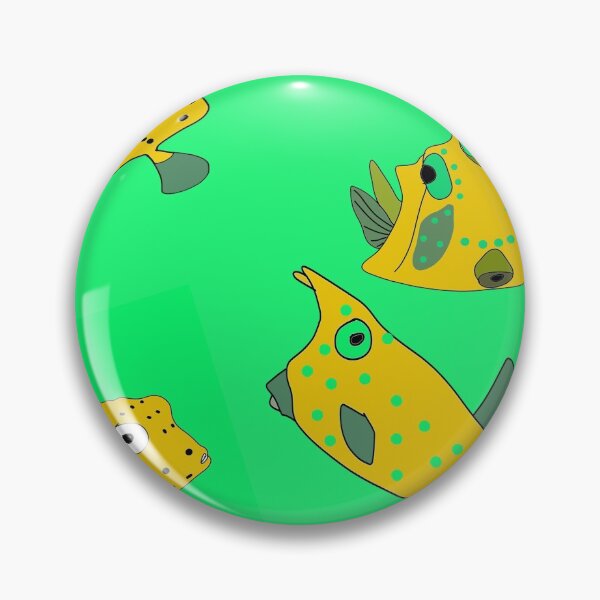 Item preview, Cute Cowfish and Adorable Boxfish designed and sold by Kim H Ritter.