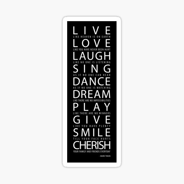 Item preview, Mark Twain Quote designed and sold by YingDude.