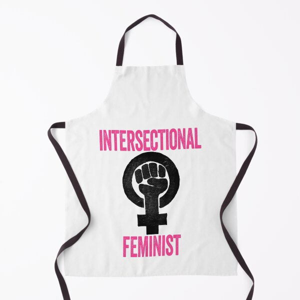 Item preview, Intersectional Feminist - Feminism Quote, Graffiti Art, Pink, Black and White designed and sold by CoolArtGeek.
