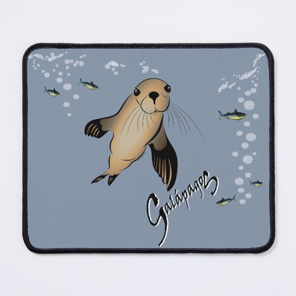 Item preview, Galapagos Sea lion and bubbles designed and sold by leeloolook.