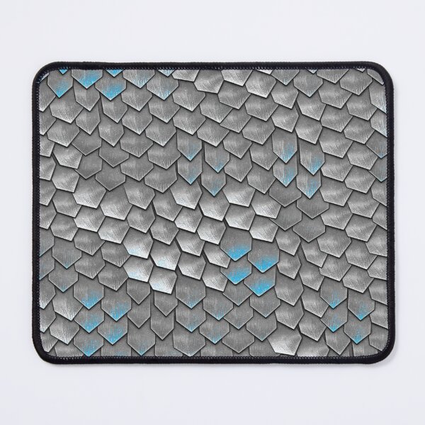 Item preview, Silver and Blue Holographic Dragon Armor Scales designed and sold by orionlodubyal.