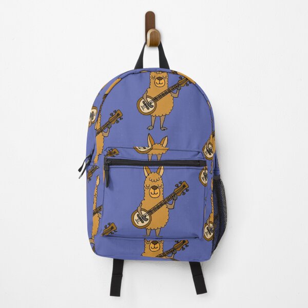Item preview, Funny llama Playing Banjo Cartoon designed and sold by Nature's Fancy.