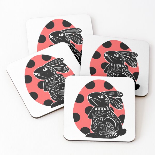 Item preview, Easter Bunny and Polka Dot Easter Egg designed and sold by ChelleCreate.