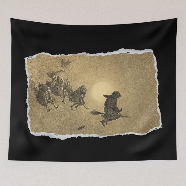 Item preview, William Holbrook Beard "The Witches Ride" designed and sold by ColorfulMystic.