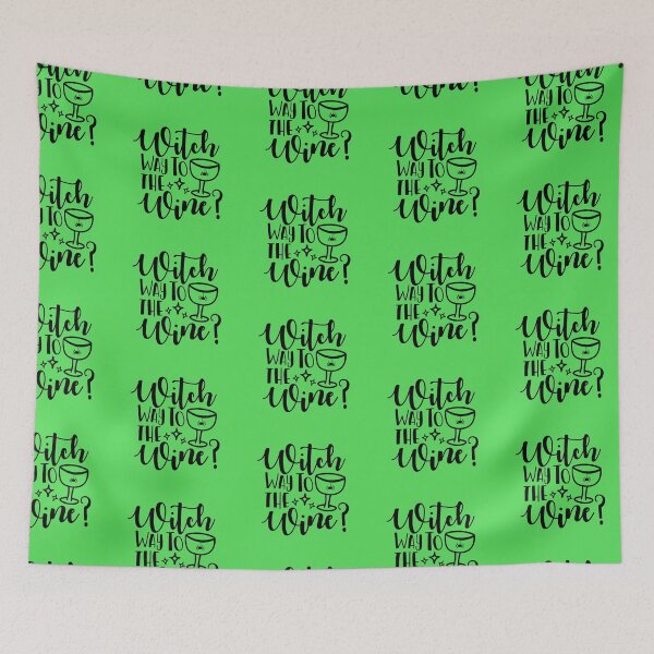 Item preview, Witch Way To The Wine designed and sold by Debbie Rodriguez.
