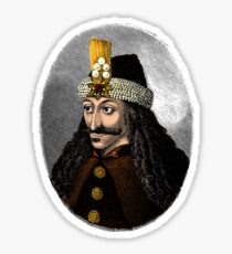 Vlad the Impaler, the real Dracula Sticker