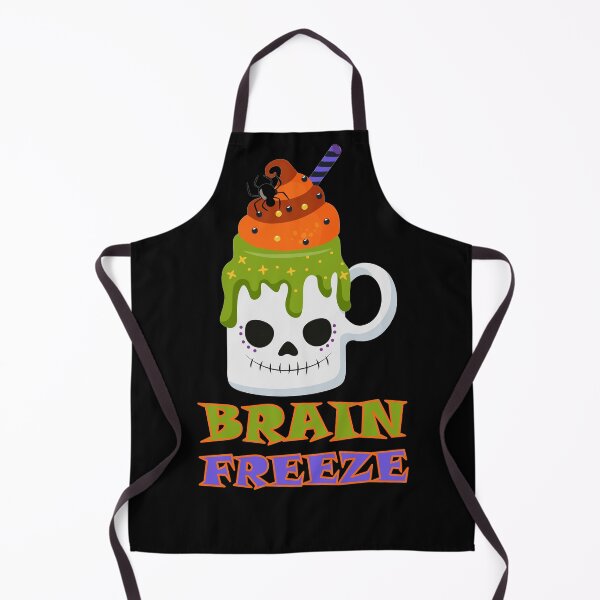 Item preview, Zombie Brain Freeze Halloween in a Skull Mug designed and sold by ittybittyowl.