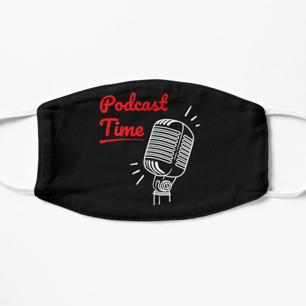 Podcast Time Flat Mask