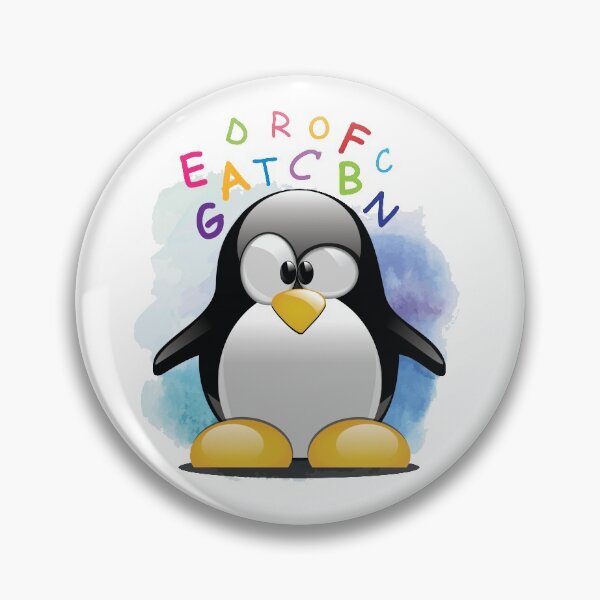 Item preview, Cute penguin and alphabet for kids on First day in kindergarten designed and sold by Alice-Elgawi.