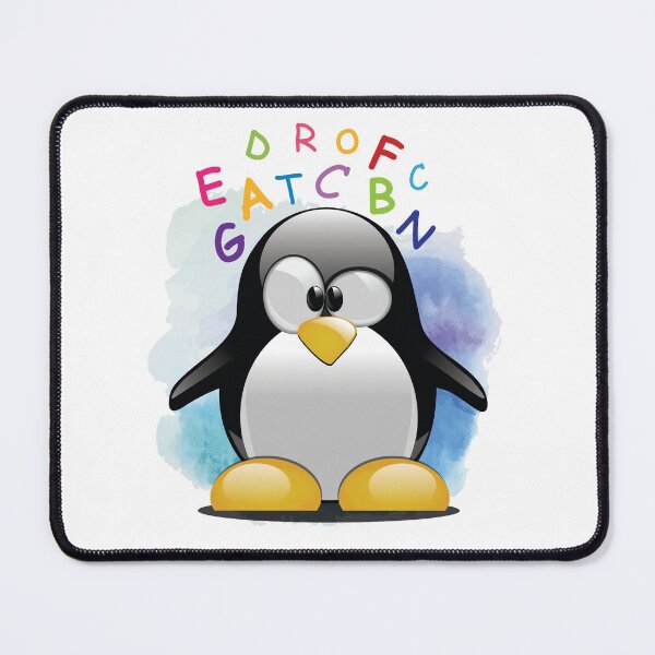 Item preview, Cute penguin and alphabet for kids on First day in kindergarten designed and sold by Alice-Elgawi.
