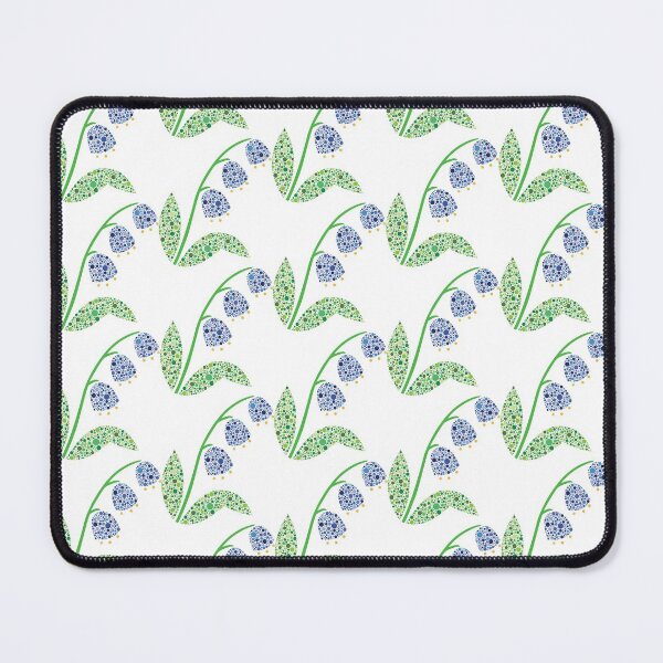 Item preview, Blue Bell Dot Flowers designed and sold by kjeppson.