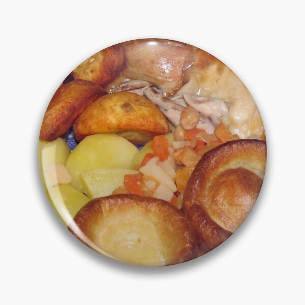 Item preview, Roast Chicken Dinner with Yorkshire Puddings designed and sold by MidnightMelody.