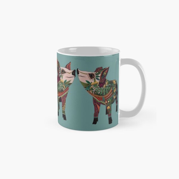 pig love jade Classic Mug