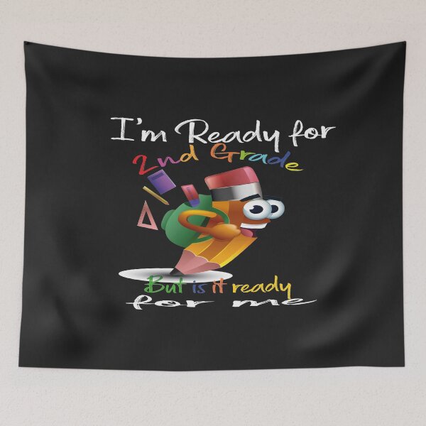 Item preview, i'm ready for 2nd grade but is it ready for me  designed and sold by saidaone.