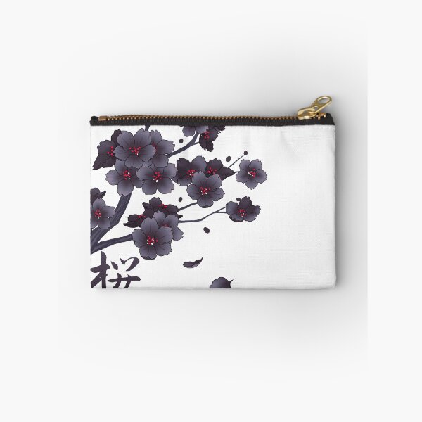 Item preview, Falling Black Sakura Cherry Blossom designed and sold by arterialmotive.