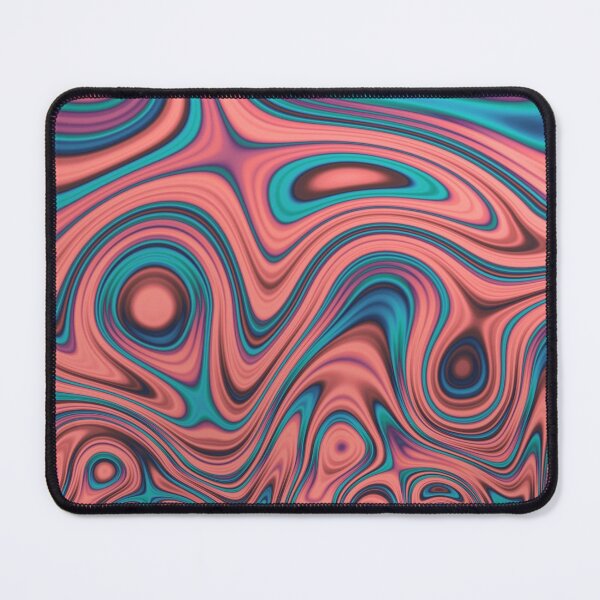 Item preview, Abstract Orange & Teal Fractal Funhouse designed and sold by SXW Designs.