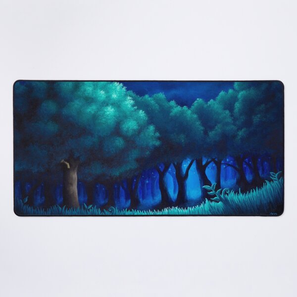 Viridian Forest Desk Mat
