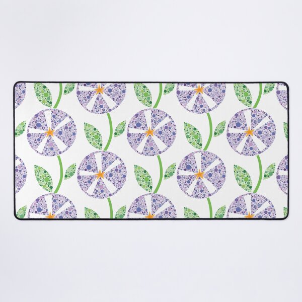 Item preview, Periwinkle Morning Glory Dot Flower designed and sold by kjeppson.