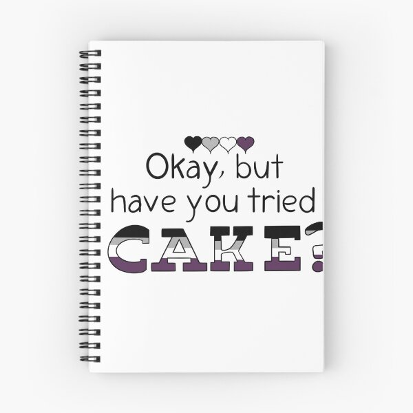 Item preview, Ace Pride - Okay, but have you tried cake? designed and sold by Lenceloch.