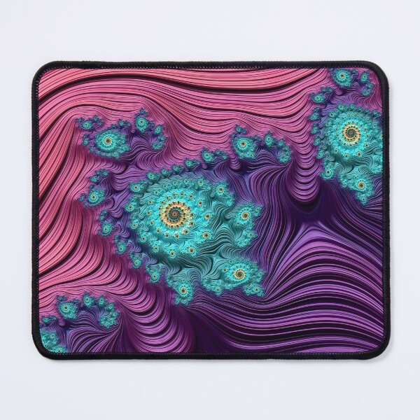 Item preview, Abstract Purple, Pink & Teal Swirly Fractal designed and sold by SXW Designs.