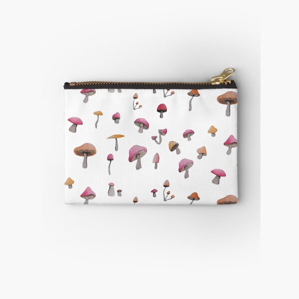 Item preview, simple red and orange mushroom pattern designed and sold by -Lily-Anne-.