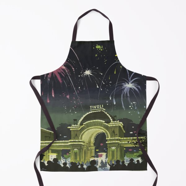 Item preview, Copenhagen Tivoli Festival Postcard designed and sold by xostarboyxo.