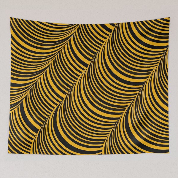 Item preview, Tropical Yellow Pattern abstract  designed and sold by AbstractArtst.