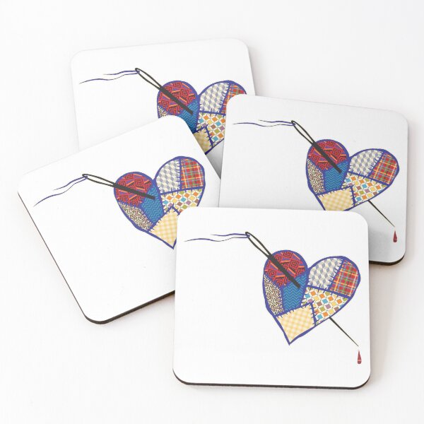 Item preview, Patched heart designed and sold by SAUHER.