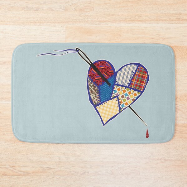Item preview, Patched heart designed and sold by SAUHER.