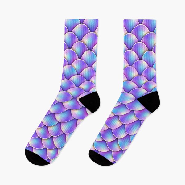 Item preview, Purple Mermaid Dragon Holographic Scales designed and sold by orionlodubyal.
